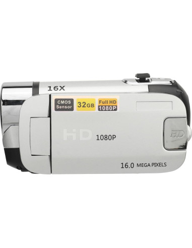 Cámara Digital EIMSOAH 16MP 1080P con Pantalla 2.4" y Zoom 16X