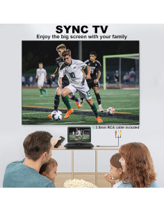 Reproductor DVD portátil BOKYOK 17.1" HD 4-5 horas negro 2