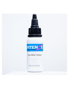 Tinta para Tatuajes Intenze Blanco Nieve Opaco 29.57ml - Alta Calidad