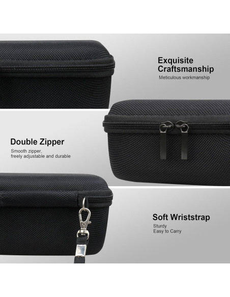 Funda dura RAIALL para cámara Canon PowerShot SX740 HS - Negro