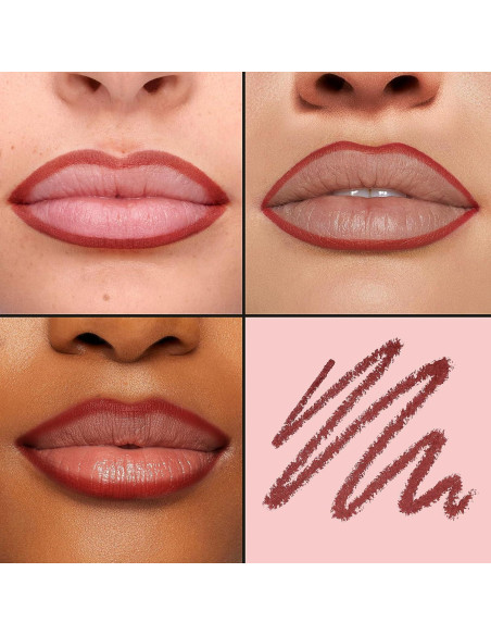 Lápiz de Labios 2-en-1 MYMERRY Cobre Brasa Mate Hidratante