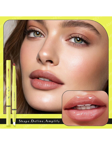 Lápiz de Labios 2-en-1 MYMERRY Cobre Brasa Mate Hidratante