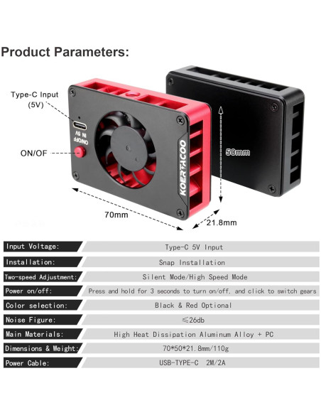 Sistema de Enfriamiento Externo KOERTACOO para Cámaras