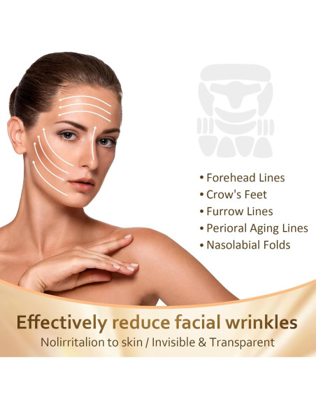 192 Piezas Parches Antienvejecimiento Faciales - Suaviza Arrugas