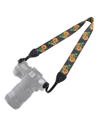 Correa de Hombro para Cámara Pomya Vintage Girasol 43g