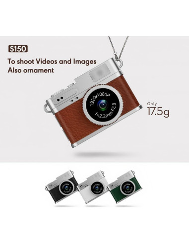 Cámara Digital Mini Retro RWSEFK S150 1080P HD 0.96" IPS