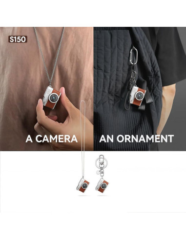 Cámara Digital Mini Retro RWSEFK S150 1080P HD 0.96" IPS