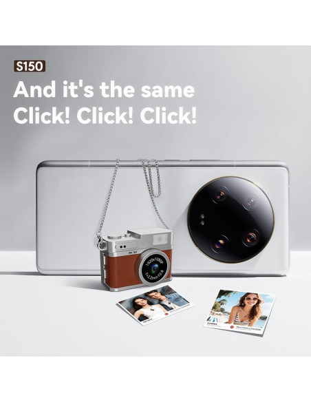 Cámara Digital Mini Retro RWSEFK S150 1080P HD 0.96" IPS