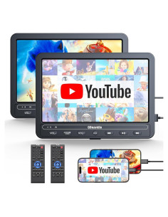 Reproductores de DVD portátiles GOnavidio 10.1" para coche