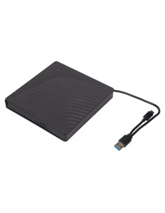 Caja DVD externa Zyyini USB 3.0 para laptop, 5Gbps, SATA 12.7mm/9.5mm