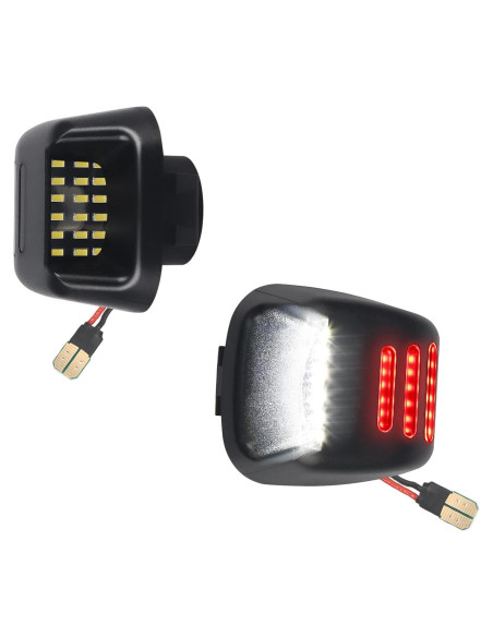 Luces de Matrícula LED MbuyDIY 6000K para Nissan y Suzuki - Paquete de 2