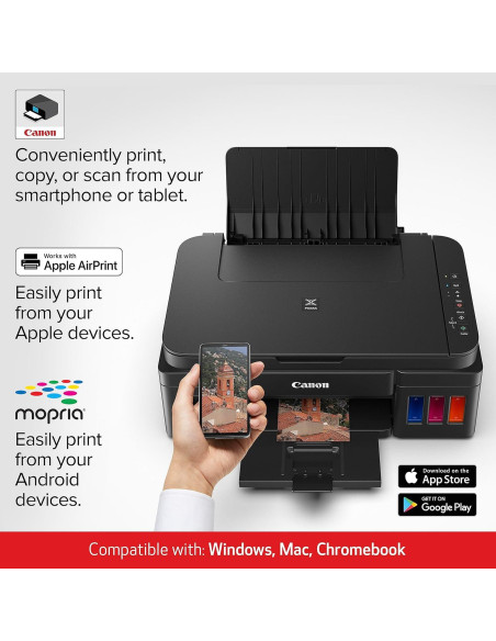 Impresora Canon G3200 MegaTank Todo en Uno Inalámbrica