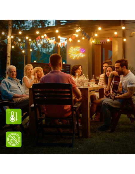 Luz de Neón LED Arrinew 42x30.99cm Decorativa USB