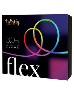 Tira LED RGB Flexible Twinkly Flex 3m, Control App, USB-C