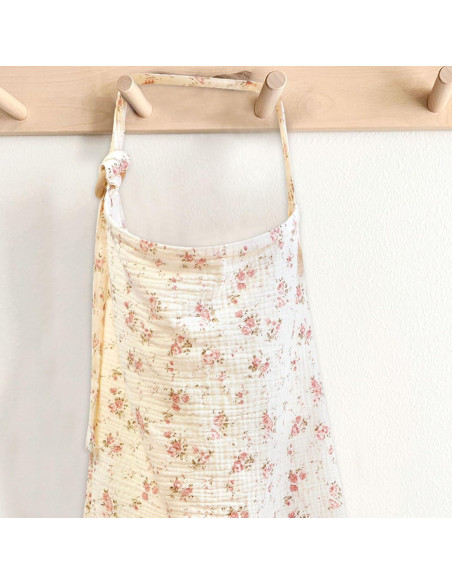 Cubierta de Lactancia DAYEEBALL Floral de Algodón Muslín