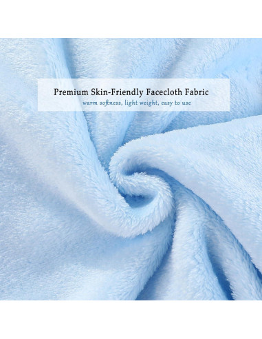 Manta de Envoltura con Capucha Winmany Oso Azul 3-6 Meses