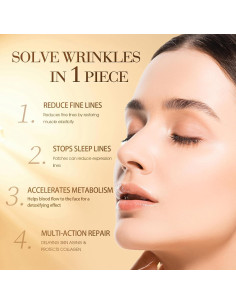 Cinta Facial Elevadora Antienvejecimiento Akissos - 2 Rollos 2