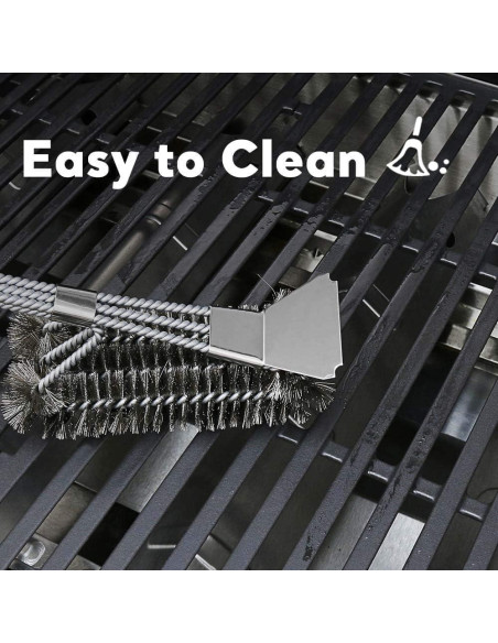 Rejillas de Parrilla Uniflasy para Weber Spirit 7637 - 2 Piezas