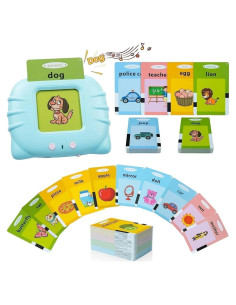 Tarjetas Flash Hablantes AKJA 224 Palabras para Niños 1-5 Años