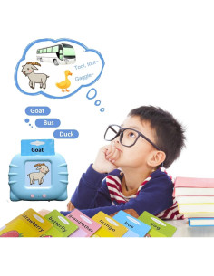 Tarjetas Flash Hablantes AKJA 224 Palabras para Niños 1-5 Años 2