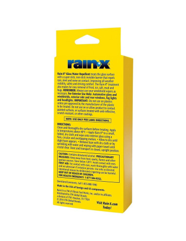 Rain-X Repelente de Agua para Cristales 207 ml - Paquete de 12