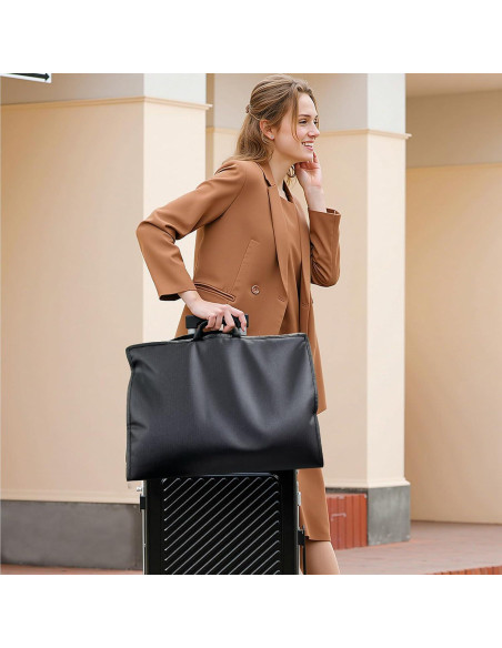 Bolsa de Viaje para Traje GOIUEDBZ 109 cm Negra Plegable