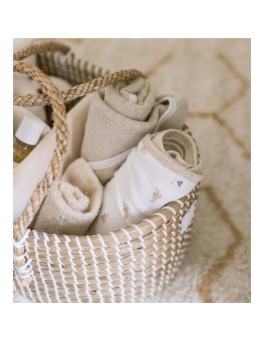 Toallas con Capucha Burt's Bees Baby - 100% Algodón Orgánico, 73.66 cm