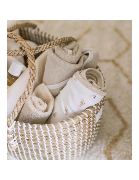 Toallas con Capucha Burt's Bees Baby - 100% Algodón Orgánico, 73.66 cm