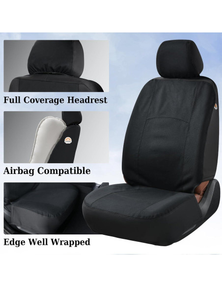 Cubiertas de Asiento de Coche Coverado SHUF03 Universales 2-Pack