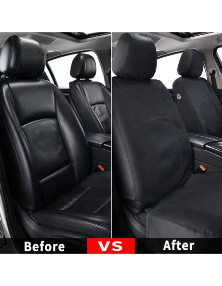 Cubiertas de Asiento de Coche Coverado SHUF03 Universales 2-Pack