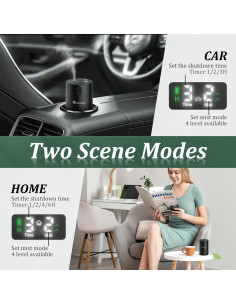 Difusor de Aceite Esencial Sin Agua SCENTNARIO PR66M Portátil 2