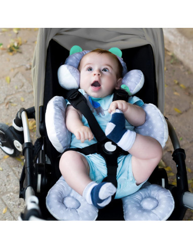 Almohada de Soporte Total para Bebés Benbat TS - Blanco