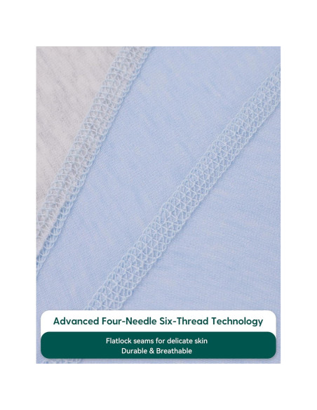 Manta de Envolver BABELIO para Bebés con Mangas Desmontables Azul