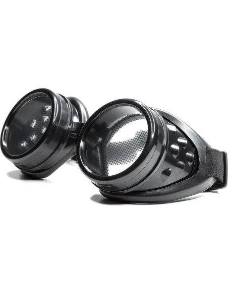 Gafas de Difracción GloFX Corazón Negro - Efecto 3D para Rave