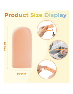 MasterMo 12 Capsulas de Gel para Dedo Gordo - Protección y Alivio 2