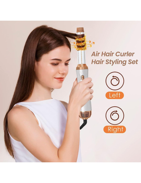 Cepillo Secador 6 en 1 Yitrust, Estilizador de Aire Caliente