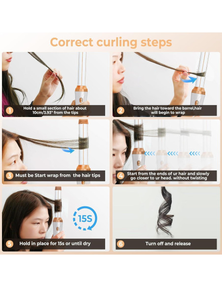 Cepillo Secador 6 en 1 Yitrust, Estilizador de Aire Caliente