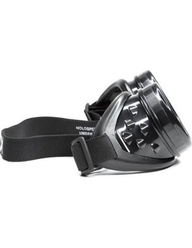 Gafas de Difracción GloFX Corazón Negro - Efecto 3D para Rave