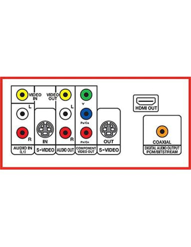 Grabadora de DVD Toshiba DR430 con HDMI 1080p
