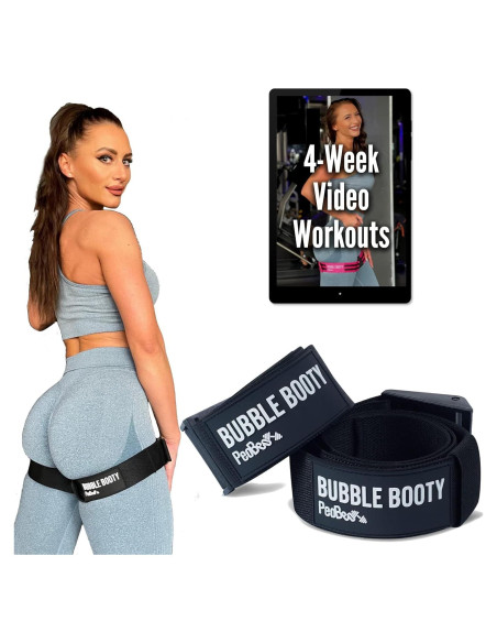 Bandas de Restricción Sanguínea BFR PeoBeo para Glúteos