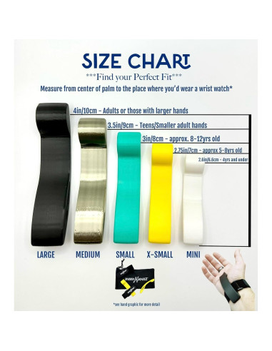 Entrenador de Postura de Mano para Piano Amarillo Extra Pequeño