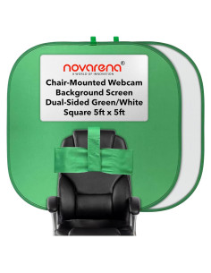 Kit de Pantalla Verde Chroma Key Novarena 1.52m Plegable