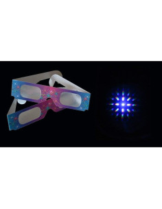 Gafas de Difracción de Fuegos Artificiales Rob's - 10 Pares 2