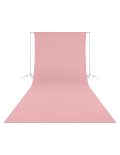 Fondo Resistente a Arrugas Westcott 9' x 20' Rosa Blush