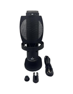 Micrófono USB VybeSound K9 para Juegos y Streaming con Soporte 2