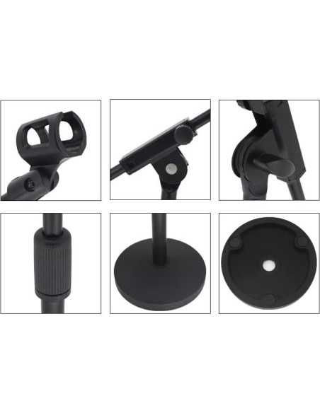 Soporte de Micrófono de Escritorio Ajustable Clef Audio Labs Soporte de Micrófono de Escritorio Ajustable Clef Audio Labs