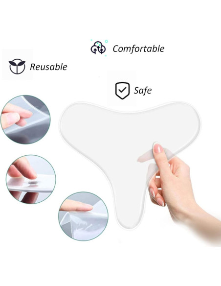 Parches Faciales de Silicona Ideal Swan 16PCS para Arrugas Parches Faciales de Silicona Ideal Swan 16PCS para Arrugas