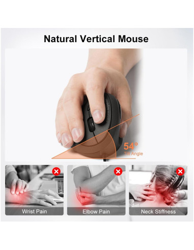 Teclado Bluetooth Multi Dispositivo SANWA con Touchpad y Ratón Ergonómico