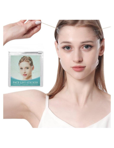 Cinta de levantamiento facial Habodd 60 parches transparentes