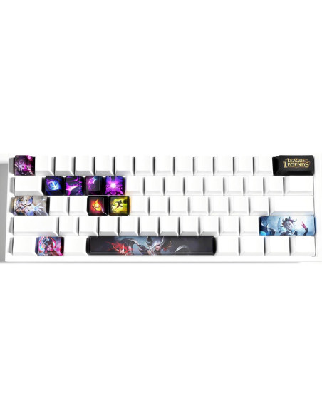 Conjunto de Teclas PBT para Teclados Mecánicos MX Morgana 12 Piezas